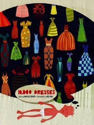 Cover of 10,000 dresses